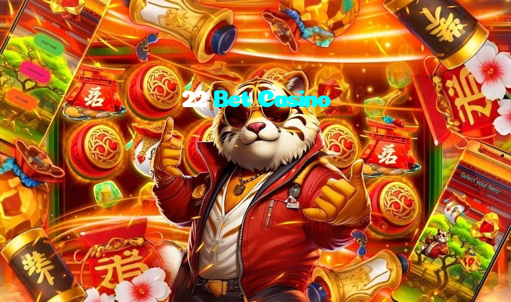 22 Bet Casino casino presented on mobile device in Pakistan with slots and live games
